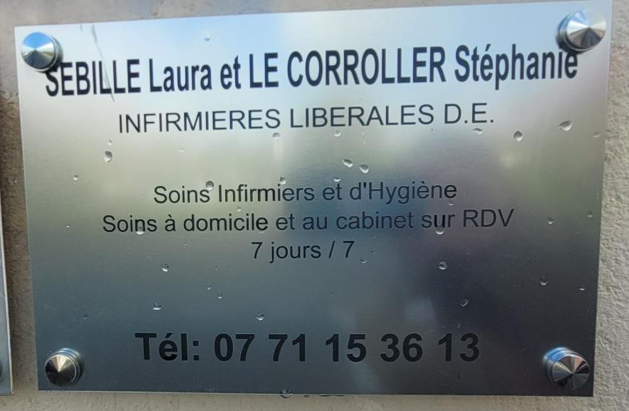 plaques professionnelles